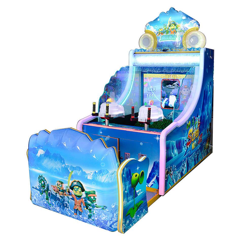 2021 Good Quality Shooting Video Game Machine - Coin operated 42 inch shooting water arcade games machine for 2 players – Meiyi