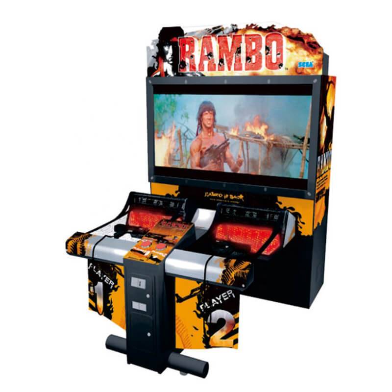 China Professional China Simulator Driving Game Machine - Coin Operated Video Games 55LCD Rambo Shooting Games Machine – Meiyi factory and suppliers | Meiyi detail pictures