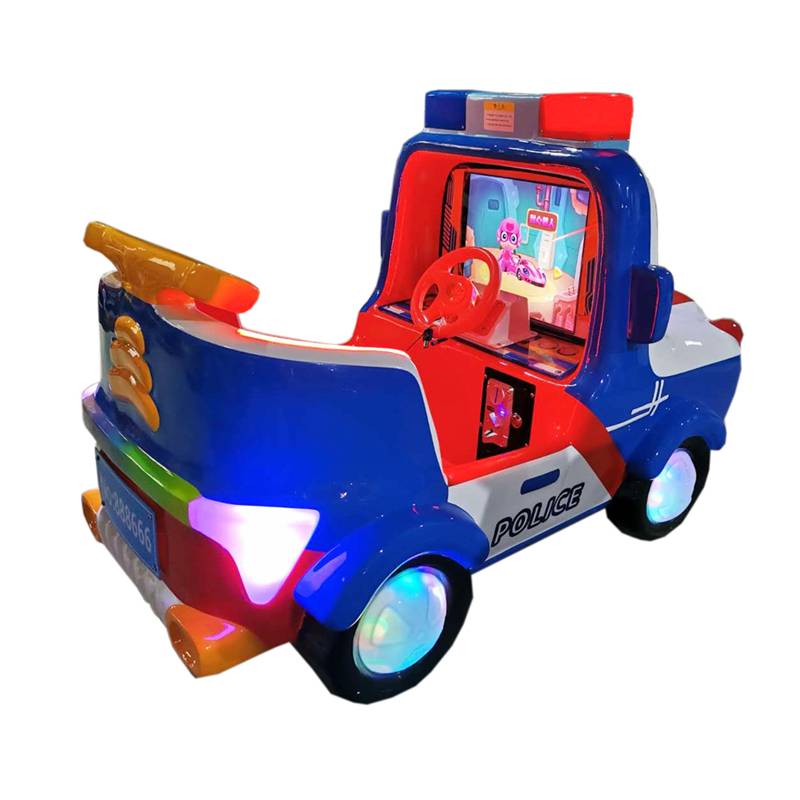 China 100% Original Helicopter Kiddie Ride - NEW ARRIVAL coin operated 3D kiddie ride police-car with car racing machine – Meiyi factory and suppliers | Meiyi detail pictures