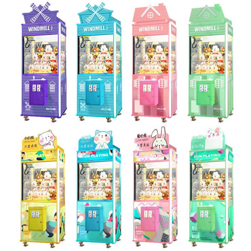 China Chinese Professional Lollipops Vending Machine - Custom made coin operated toy claw game machine vending prize machine – Meiyi factory and suppliers | Meiyi detail pictures