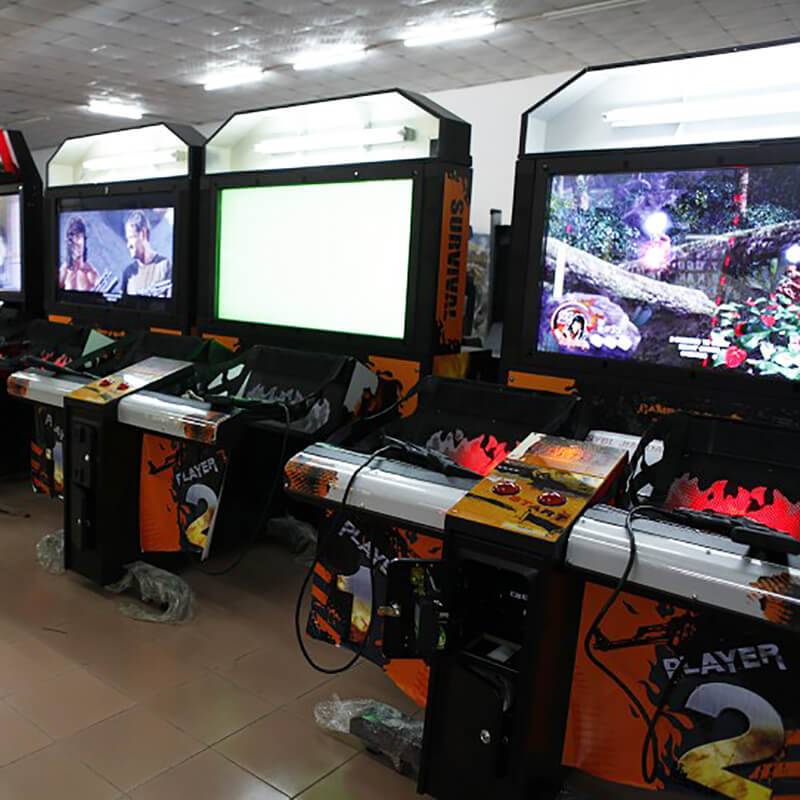 China Professional China Simulator Driving Game Machine - Coin Operated Video Games 55LCD Rambo Shooting Games Machine – Meiyi factory and suppliers | Meiyi detail pictures