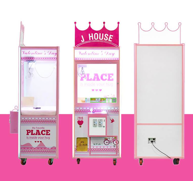 China Chinese Professional Lollipops Vending Machine - Custom made coin operated toy claw game machine vending prize machine – Meiyi factory and suppliers | Meiyi detail pictures