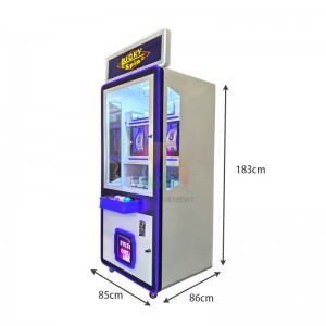 China new arrival coin operated Lucky Wheel gift game machine 777 lucky spin prize machine factory and suppliers | Meiyi