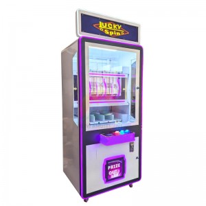 China new arrival coin operated Lucky Wheel gift game machine 777 lucky spin prize machine factory and suppliers | Meiyi