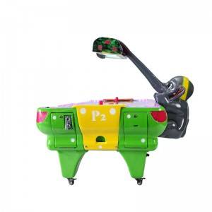 Fiber glass coin operated air hockey game table machine