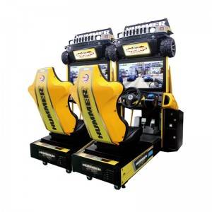 Coin Operated 32”LCD Hammer Racing Game Machine Simulator Video Game Machine
