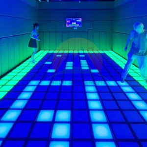 China New Arrival jump grids interactive game activate games led floor sport game room factory and suppliers | Meiyi