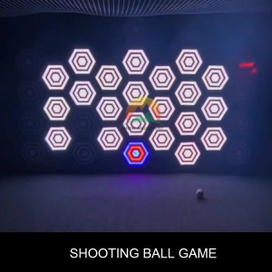 China 2025 earn money project throw ball led interactive games sport game machine activate games factory and suppliers | Meiyi