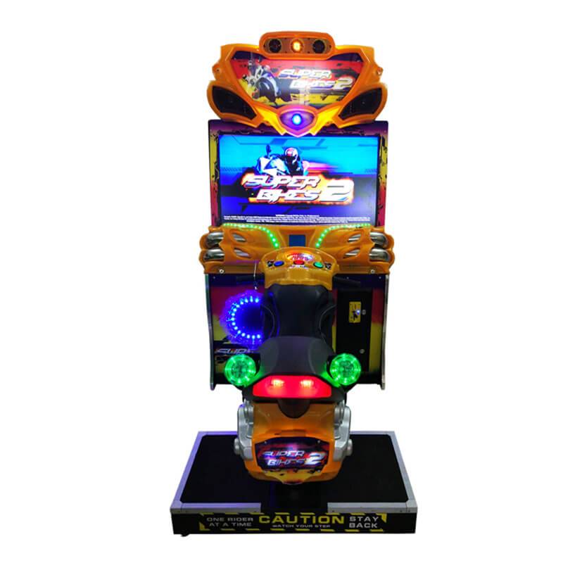 China China Cheap price Simulator Shooting Game Machine - Amusement Equipment Coin Operated 42”LCD FF Motor Racing Simultor Game Machine – Meiyi factory and suppliers | Meiyi detail pictures