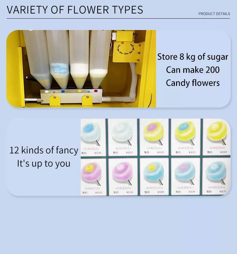 China New Delivery for Human Claw Game - Automatic cotton candy game machine cotton candy robot – Meiyi factory and suppliers | Meiyi detail pictures