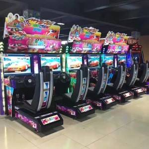China Professional Design China Full LED New Cabinet Twins Design Dirty Driving Video Game Machines factory and suppliers | Meiyi