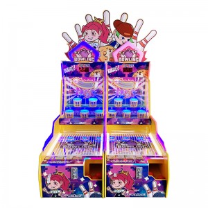 China NEW ARRIVAL Redemption lottery machine kids bowling game machine for 2 players factory and suppliers | Meiyi