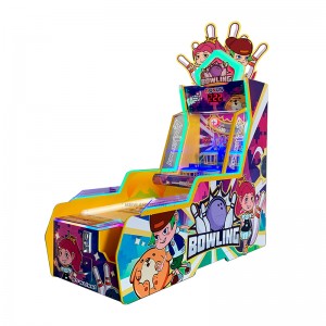 coin operated bowling machine redemption lottery machine