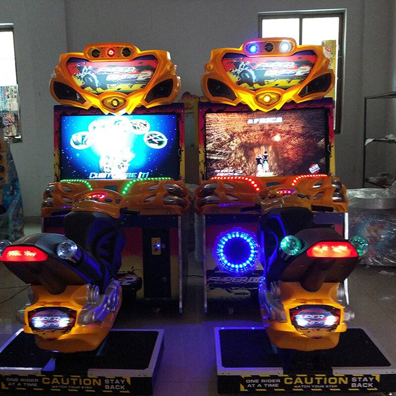 China China Cheap price Simulator Shooting Game Machine - Amusement Equipment Coin Operated 42”LCD FF Motor Racing Simultor Game Machine – Meiyi factory and suppliers | Meiyi detail pictures