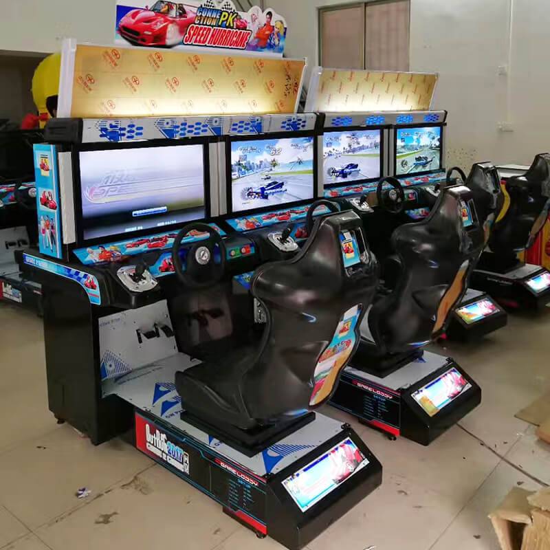 China PriceList for Fighting Video Games - Amusement Equipment Coin Operated Outrun Driving Simulator Arcade Games Machine for 2 players – Meiyi factory and suppliers | Meiyi detail pictures