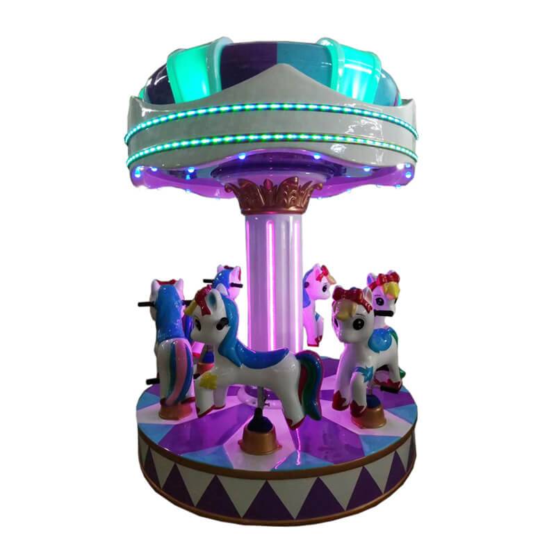 China OEM/ODM China Kiddie Rides Coin - coin operated Merry-Go-Round horse kiddie rides game machine for 6 players – Meiyi factory and suppliers | Meiyi detail pictures