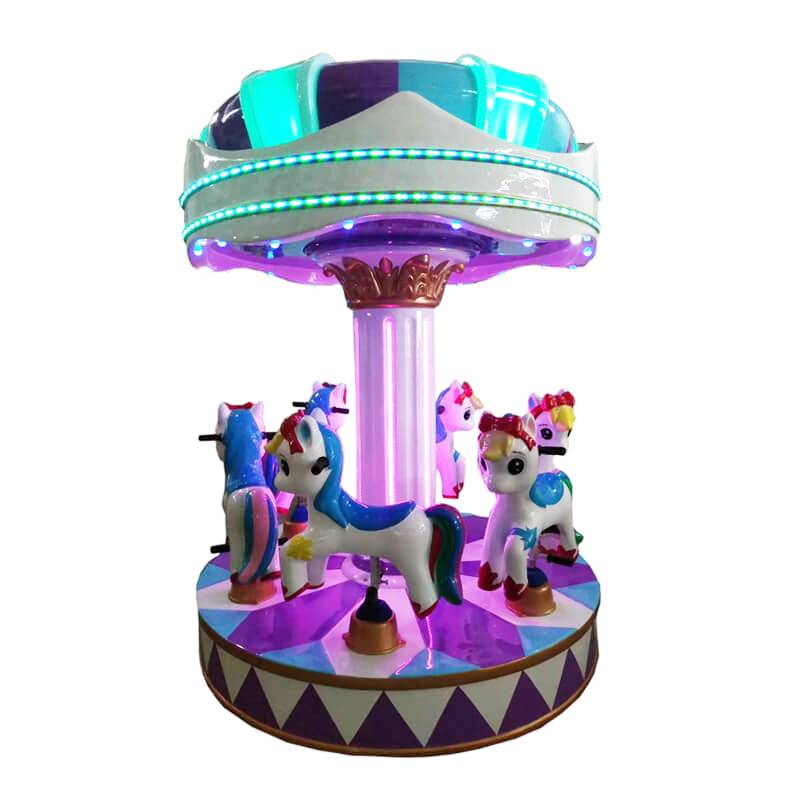 Super Lowest Price Kiddie Carousel – coin operated carousel kiddie rides game machine for 6 kids – Meiyi