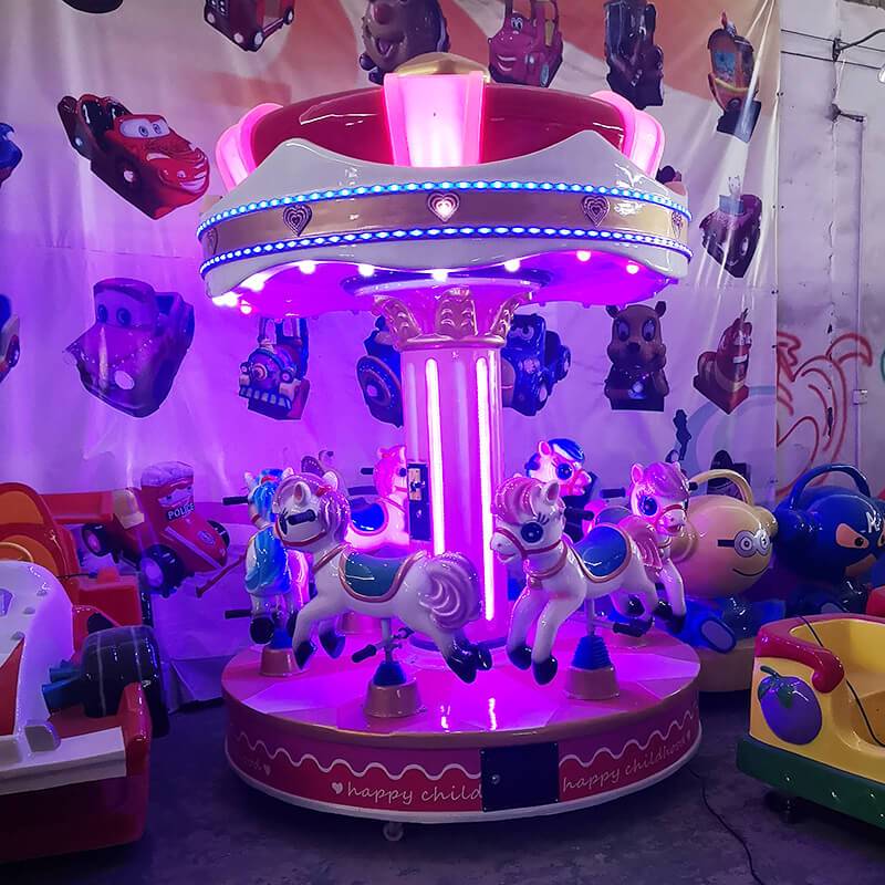 China OEM/ODM China Kiddie Rides Coin - coin operated Merry-Go-Round horse kiddie rides game machine for 6 players – Meiyi factory and suppliers | Meiyi detail pictures