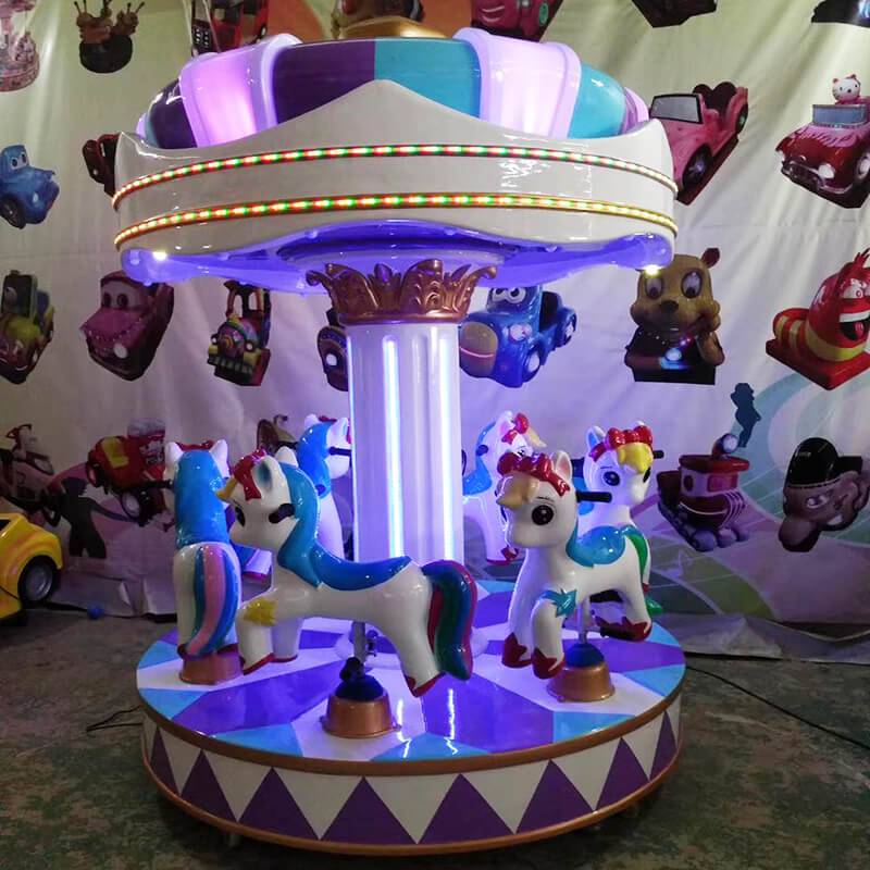 China OEM/ODM China Kiddie Rides Coin - coin operated Merry-Go-Round horse kiddie rides game machine for 6 players – Meiyi factory and suppliers | Meiyi detail pictures