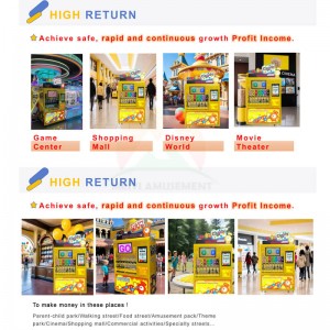 China New arrival fully automatic Chocolate beans vending machine candy beans vending machine factory and suppliers | Meiyi