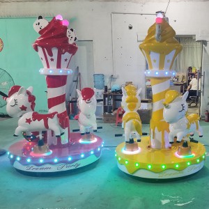 China CE Certificate China Hansel Coin Operated Electric Motorized Plush Stuffed Animal Kiddie Rides for Mall factory and suppliers | Meiyi