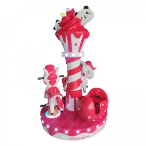 CE Certificate China Hansel Coin Operated Electric Motorized Plush Stuffed Animal Kiddie Rides for Mall