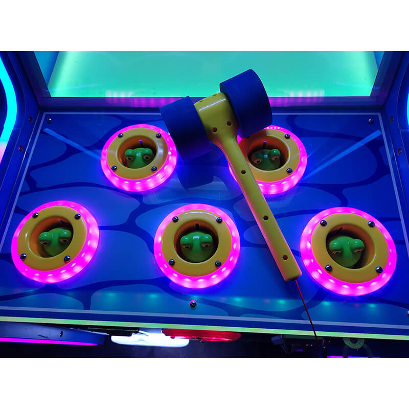 China China Cheap price Coin Operated Whac-A-Mole - coin operated lottery game machine frog paradise hammer game machine Whac-A-Mole game machine – Meiyi factory and suppliers | Meiyi detail pictures