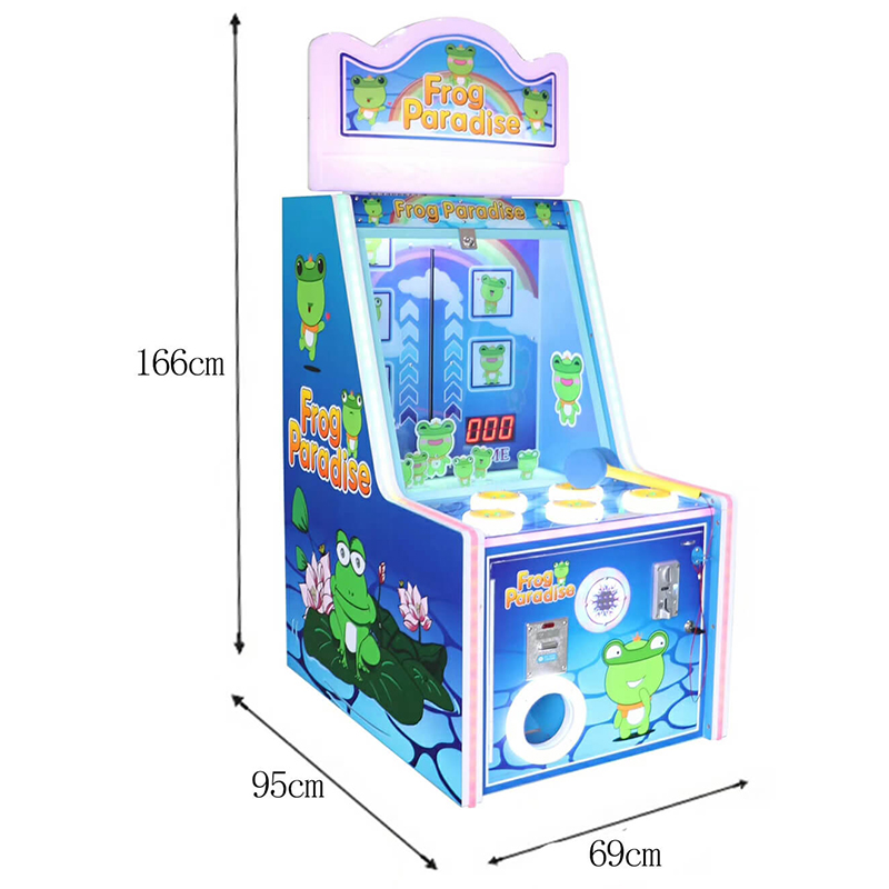 China China Cheap price Coin Operated Whac-A-Mole - coin operated lottery game machine frog paradise hammer game machine Whac-A-Mole game machine – Meiyi factory and suppliers | Meiyi detail pictures