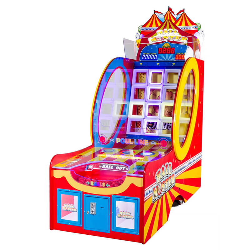 China Cheap price Ticket Out Arcade Machine - coin operated arcade game machine ball moster shooting ball lottery ticket game machine – Meiyi