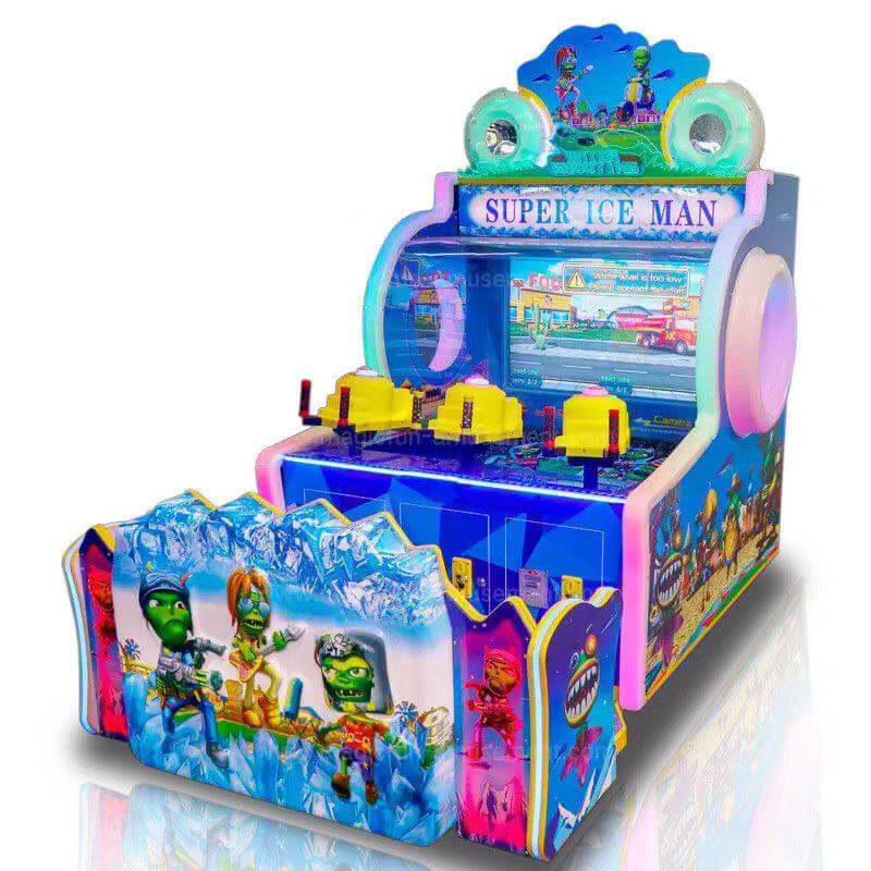 Hot New Products Shooting Arcade Machine - Coin operated 42 inch shooting water video game machine for 3 players – Meiyi