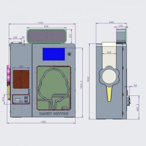 China Automatic cotton candy game machine cotton candy robot factory and suppliers | Meiyi
