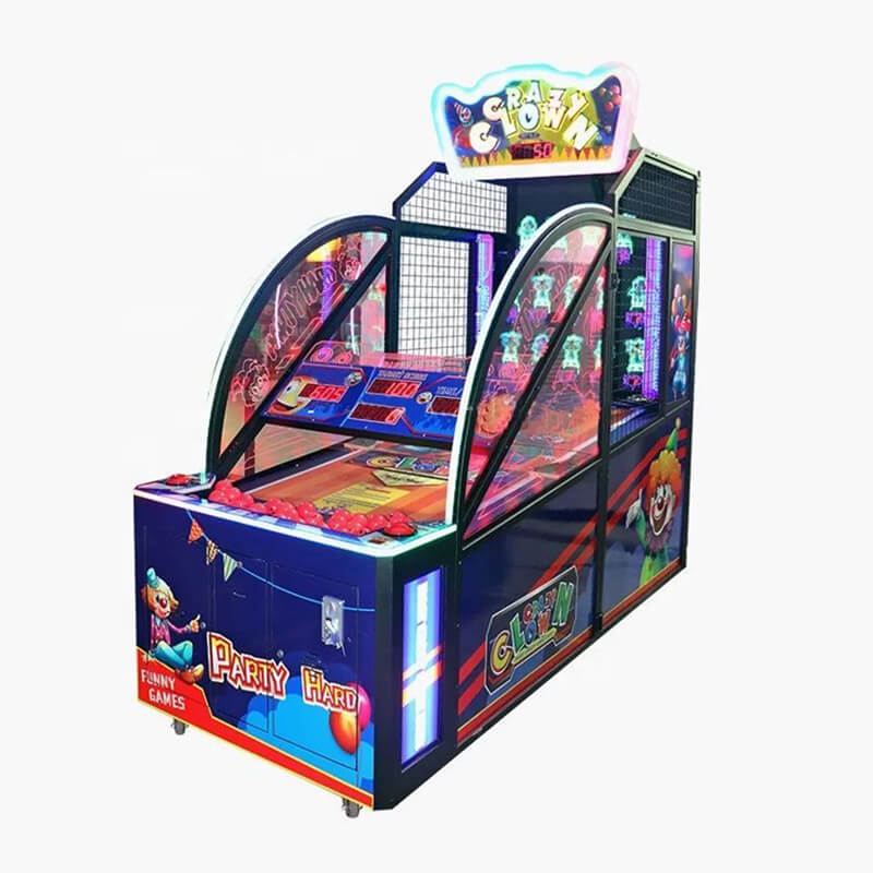 China Cheap price Ticket Out Arcade Machine - coin operated lottery ticket game machine crazy clawn shooting ball game machine – Meiyi