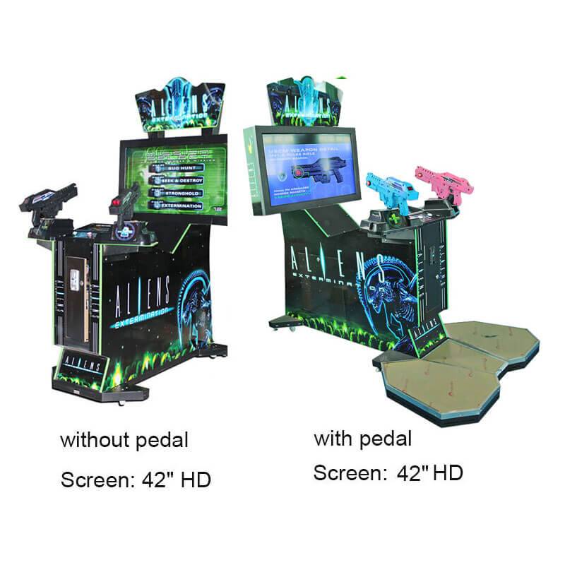 China China wholesale Simulator Racing Game Machine - Coin Operated Arcade 42LCD Aliens Shooting Game Machine – Meiyi factory and suppliers | Meiyi detail pictures
