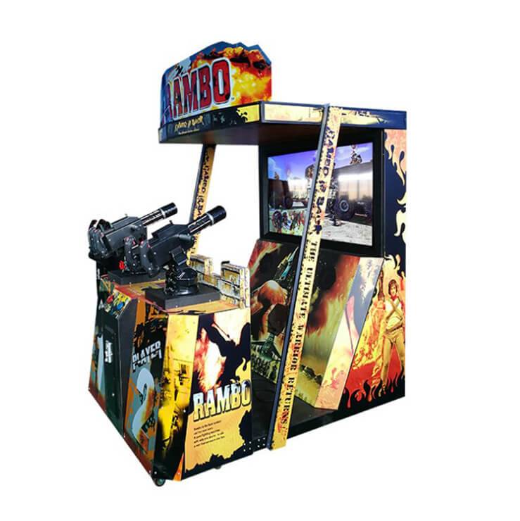 China Professional China Simulator Driving Game Machine - Coin Operated Video Games 55LCD Rambo Shooting Games Machine – Meiyi factory and suppliers | Meiyi detail pictures