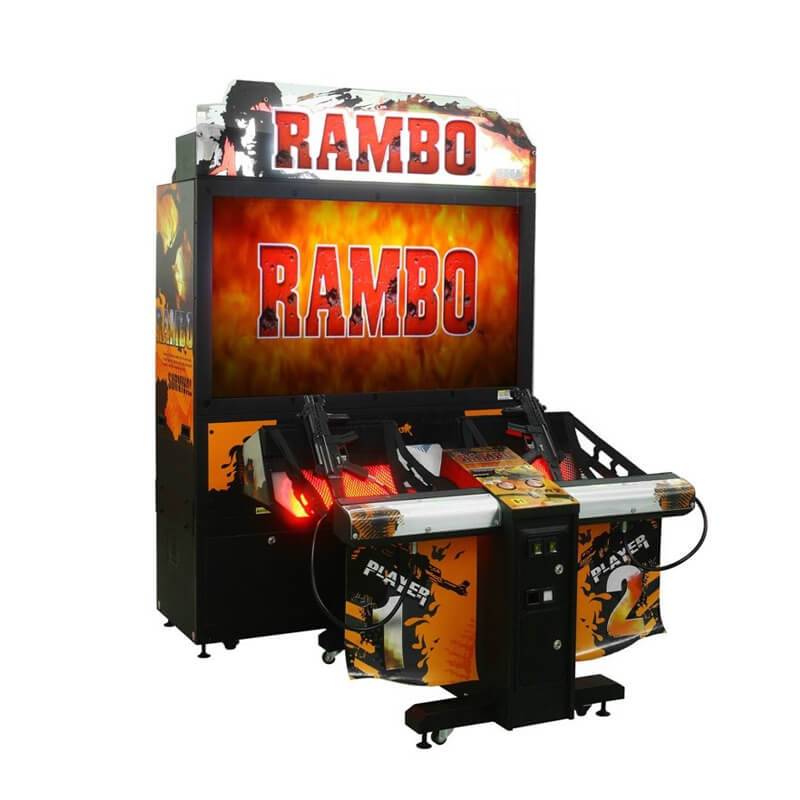 China Professional China Simulator Driving Game Machine - Coin Operated Video Games 55LCD Rambo Shooting Games Machine – Meiyi factory and suppliers | Meiyi detail pictures