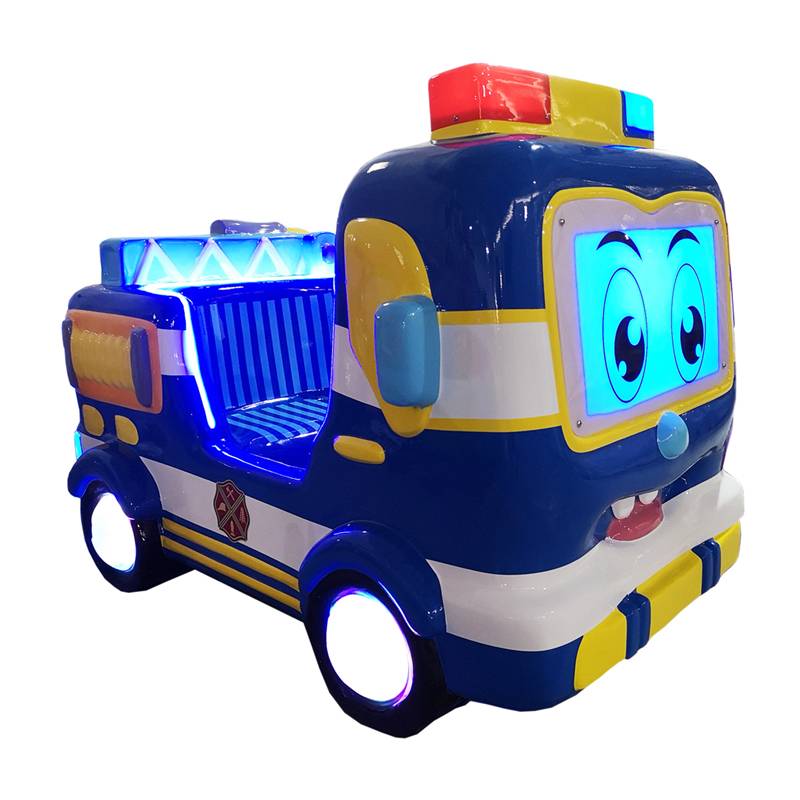 Professional China  Motorbike Kiddie Ride - NEW ARRIVAL coin operated 3D kiddie ride -fire truck with shooting game machine – Meiyi