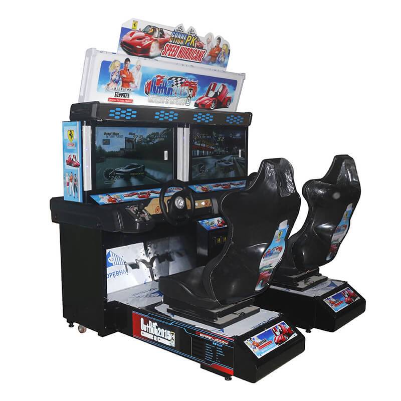 China PriceList for Fighting Video Games - Amusement Equipment Coin Operated Outrun Driving Simulator Arcade Games Machine for 2 players – Meiyi factory and suppliers | Meiyi detail pictures