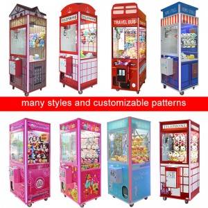 China Factory supplied China Colorful Light Crazy Toy 3 Crane Gift Claw Crane Game Machine factory and suppliers | Meiyi