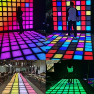 China earn money project led floor interactive game activate games jump grids port game machine factory and suppliers | Meiyi