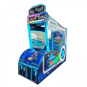 China new arrival redemption lottery ticket game machine let’s disc shooting disc factory and suppliers | Meiyi
