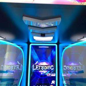 China new arrival redemption lottery ticket game machine let’s disc shooting disc factory and suppliers | Meiyi