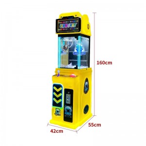 China New arrival coin operated mini claw crane machine vending prize machine factory and suppliers | Meiyi