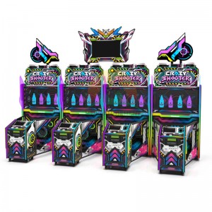 China New arrival Coin Operated Shooting bottle game machine crazy shooter arcade game machine factory and suppliers | Meiyi